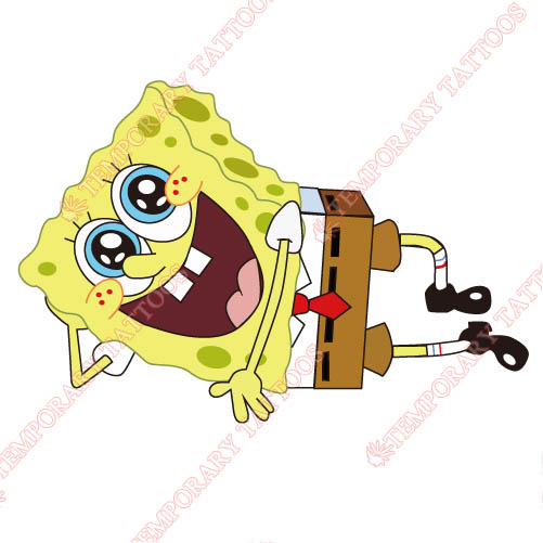 SpongeBob SquarePants Customize Temporary Tattoos Stickers NO.867